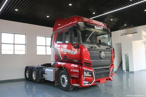 Trinity Heavy Truck 485 HP 6X4 Diesel Truck Head con sospensione pneumatica sedile del conducente
