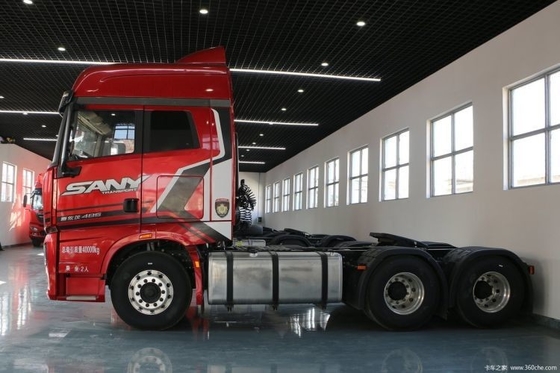 Trinity Heavy Truck 485 HP 6X4 Diesel Truck Head con sospensione pneumatica sedile del conducente
