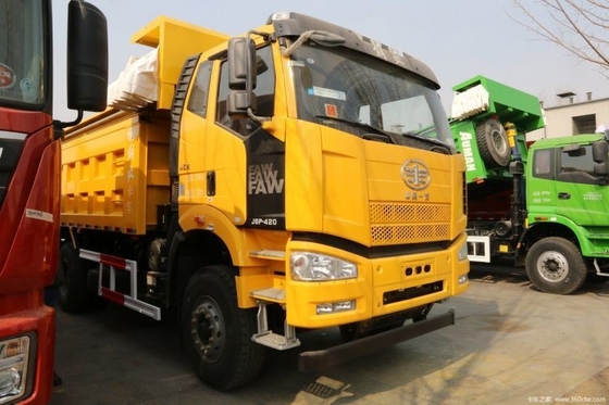 420 CV 6X4 Faw Jiefang J6P Truck pesante versione di montagna Dump Truck con touch screen