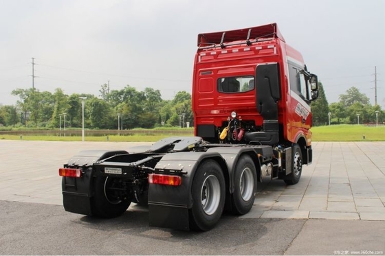 Serbatoio di carburante 700L Lega di alluminio Trinity Camion pesante 500 HP 6X4 Camion trattore a buon mercato
