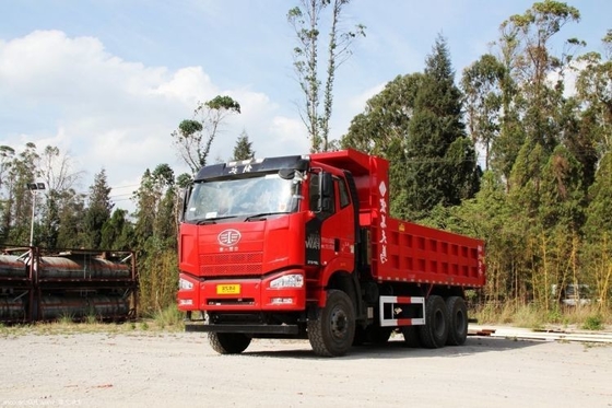 10 Numero pneumatico FAW Jiefang J6P Camion pesante versione sud-ovest 370HP 6X4 6.4m Dump Truck