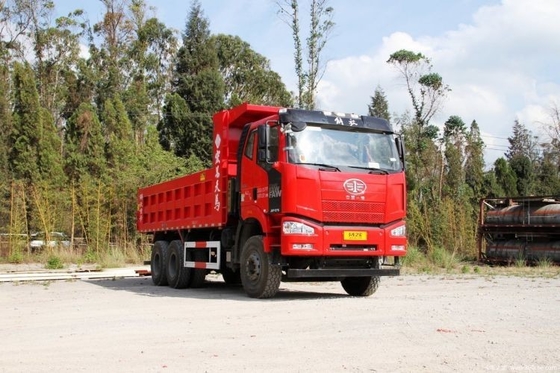 10 Numero pneumatico FAW Jiefang J6P Camion pesante versione sud-ovest 370HP 6X4 6.4m Dump Truck