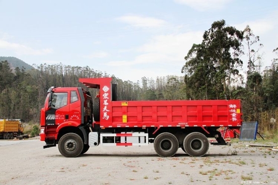 10 Numero pneumatico FAW Jiefang J6P Camion pesante versione sud-ovest 370HP 6X4 6.4m Dump Truck