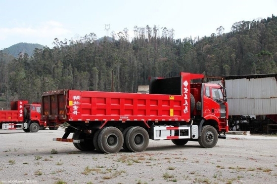10 Numero pneumatico FAW Jiefang J6P Camion pesante versione sud-ovest 370HP 6X4 6.4m Dump Truck
