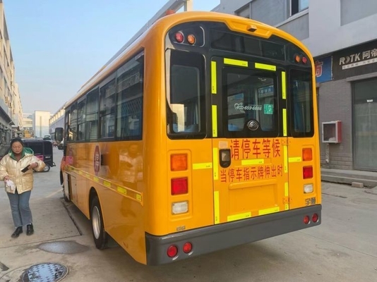 Trasporto ideale per gli studenti delle scuole elementari Autobus scolastico usato con cambio manuale