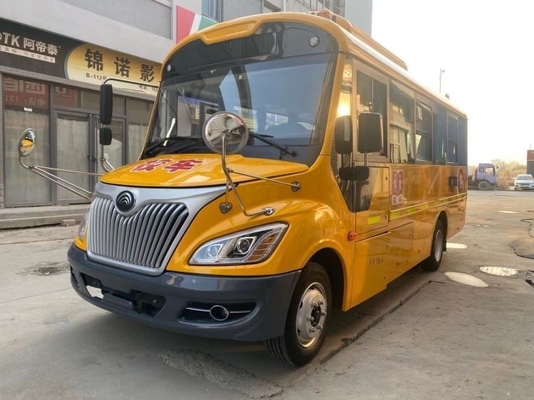 Trasporto ideale per gli studenti delle scuole elementari Autobus scolastico usato con cambio manuale