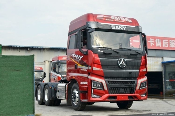 Trinity 460 HP 6X4 Truck pesante testa 0 km Segmento trattore con fotocamera posteriore a 360°