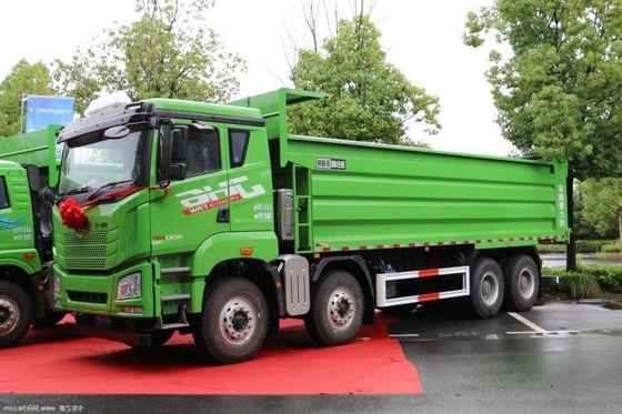FAST Gear Box 400 HP 8X4 6,5m Qingdao Jiefang JH6 Truck pesante versione pilota Dump Truck