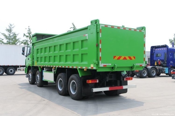 Tipo di guida a destra Camion pesante Foton Auman ETX 9 Serie 400 CV 8X4 7,4 m Camion spazzatura
