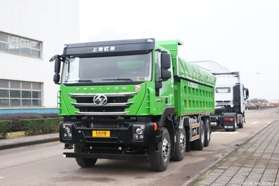 Hot Second Hand 0 Km Saic Hongyan Jieshi C6 460hp 8X4 6.7m AMT Automatic Dump Truck
