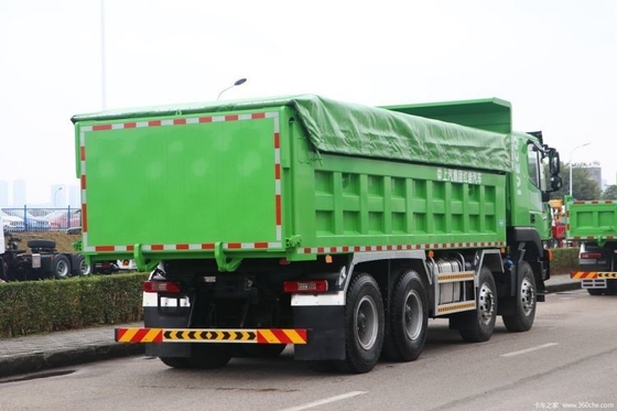 Hot Second Hand 0 Km Saic Hongyan Jieshi C6 460hp 8X4 6.7m AMT Automatic Dump Truck