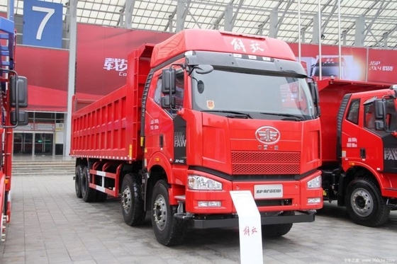 460 HP Faw Jiefang J6P Camion pesante 8X4 8,8m Camion spazzatura per lavori pesanti di costruzione