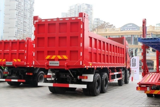 460 HP Faw Jiefang J6P Camion pesante 8X4 8,8m Camion spazzatura per lavori pesanti di costruzione