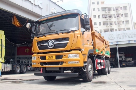 Preparato 6X4 Steyr 340HP Dump Truck con 5,6m corpo condizionatore automatico incluso