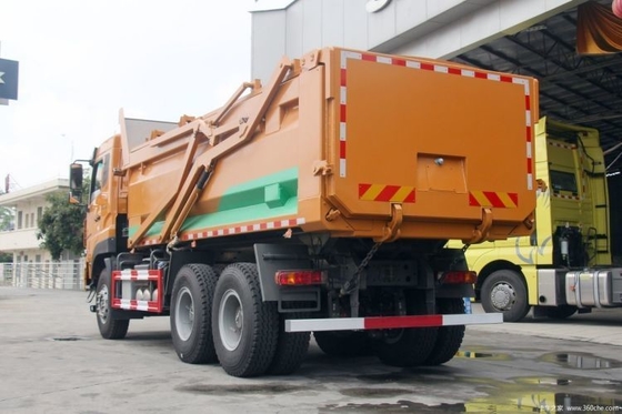 Preparato 6X4 Steyr 340HP Dump Truck con 5,6m corpo condizionatore automatico incluso