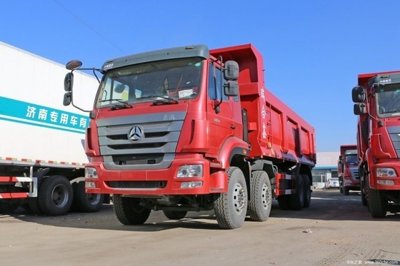 Turno inverso numero 2 Sinotruk Haohan J7B 340 HP 8X4 7.6 m camion spazzatura