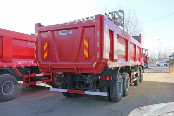 Turno inverso numero 2 Sinotruk Haohan J7B 340 HP 8X4 7.6 m camion spazzatura