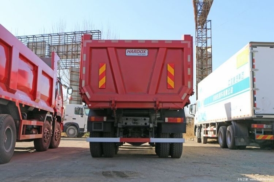 Turno inverso numero 2 Sinotruk Haohan J7B 340 HP 8X4 7.6 m camion spazzatura