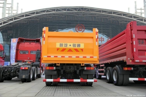 Guida a destra Shacman Delong M3000 336 HP 8X4 7.4m Dump Truck con 12 pneumatici