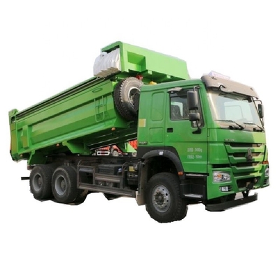 HOWO Camion pesante 340 CV 6X4 6 M Camion-dump con sospensione pneumatica e sistema multimediale
