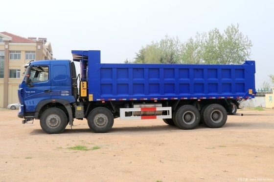 Sinotruk HOWO T7H camion pesante 440 CV 8X4 7.6m camion scarico con serbatoio di carburante 300-400L