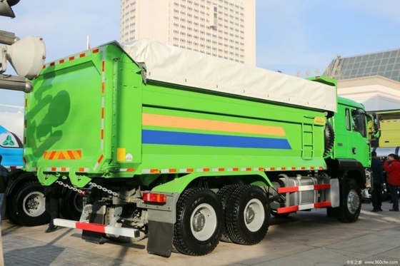 Camion pesante usato SITRAK G7H 6X4 Camion spazzatura con telecamera posteriore a 360° e sistema multimediale