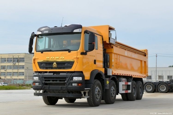 Hot Boutique Sinotruk HOWO TX 350hp 8X4 6.2m Dump Truck con ESC e sistema multimediale