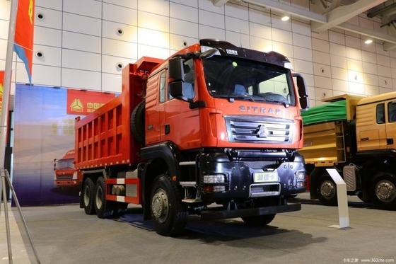 400 CV 6X4 8,3m Dump Truck Shandeka SITRAK G7H Truck pesante con e sistema multimediale