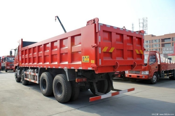 2010 Dongfeng Commercial Truck 280HP 8X4 7.6m Dump Truck con sedile del conducente sospensione a aria