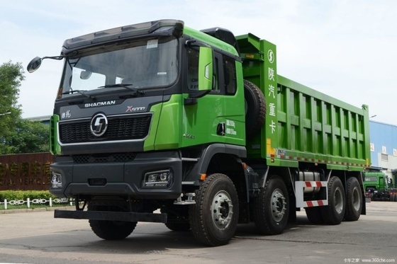 Shacman Heavy Cadron X5000 Elite Versione 550 CV 8X4 8m Dump Trucks con FAST Gear Box