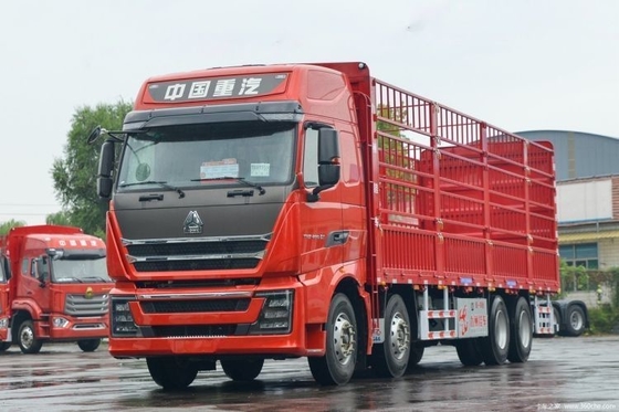 SINOTRUCK HOWO TH7 460HP 8X4 camion pesante con rete di magazzino di 9,5m e sistema multimediale