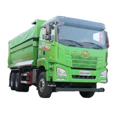 Qingdao Jiefang JH6 Camion pesante 375HP 6X4 5,8m Camion spazzatura con 10 pneumatici a prezzi accessibili