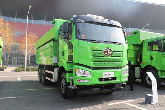 FAW Jiefang J6P Camion pesante 390 CV 6X4 5,6 m Camion spazzatura per il trasporto di carichi pesanti