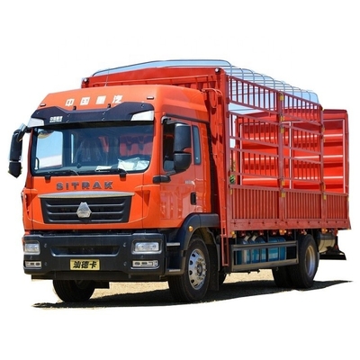 Sinotruk di seconda mano SITRAK G5 Medium Truck 240HP 4X2 6.8m Grid-Type Truck Accessibile