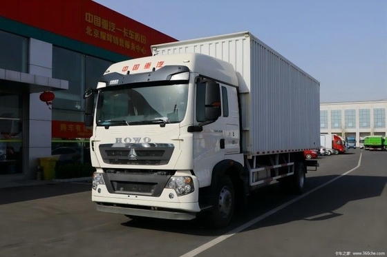 EURO 5 10 Numero di cambio in avanti Sinotruk HOWO T5G 280hp 4X2 7,92m Furgone furgone