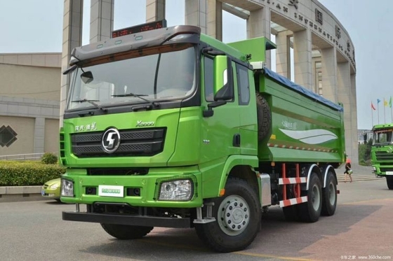 Vendita a basso costo Usato 0 Km Shacman Delong X3000 336 CV 6X4 5.6m Muck Dump Truck per 2 passeggeri
