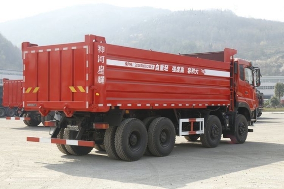 Veicolo commerciale Dongfeng da 450 CV Tianlong KC 8X4 8,6m Camionetto di scarico per rivenditori di auto usate