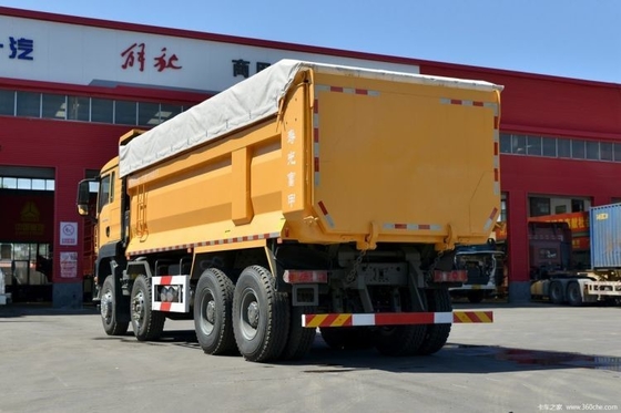 Boutique Usato Sinotruk SITRAK G7W 400hp 8X4 6.8m Camionetti di scarico con serbatoio di 6.2-8m