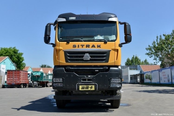 Boutique Usato Sinotruk SITRAK G7W 400hp 8X4 6.8m Camionetti di scarico con serbatoio di 6.2-8m