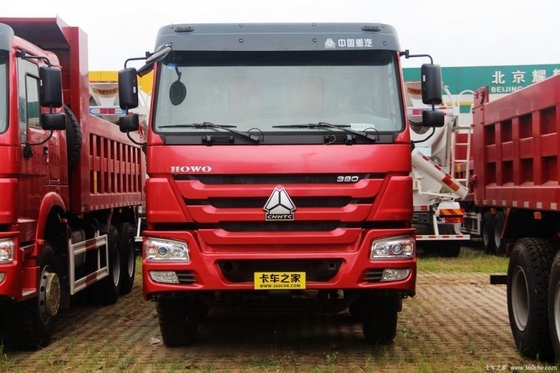 Sinotruk HOWO Camion pesante 380 CV 8X4 7,8m Camion spazzatura con sedile del conducente a sospensione pneumatica