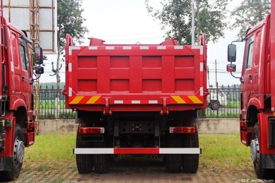 Sinotruk HOWO Camion pesante 380 CV 8X4 7,8m Camion spazzatura con sedile del conducente a sospensione pneumatica