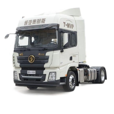 Shacman X3000 6X4 LNG Traktor Truck 430HP con pneumatico del sedile del conducente 10R22.5