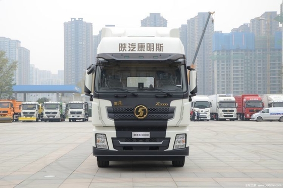 Shacman X3000 6X4 LNG Traktor Truck 430HP con pneumatico del sedile del conducente 10R22.5