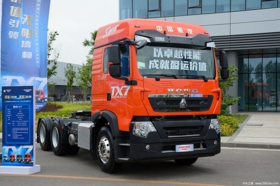 430 CV 6X4 Used Truck Head HOWO TX Heavy Truck Tractor con grande capacità del serbatoio del carburante