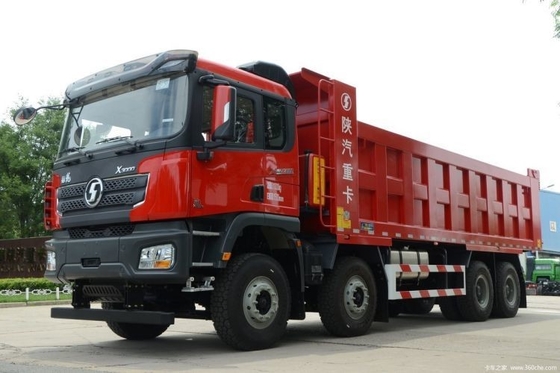 Capacità di carico elevata 30-40 tonnellate Shacman Delon X3000 460 CV 8X4 8 m Camionetto di scarico per articoli
