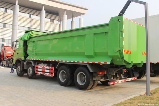 2012 SINOTRUCK HOWO T6G 380hp 8X4 dump truck per prestazioni di trasporto su strada