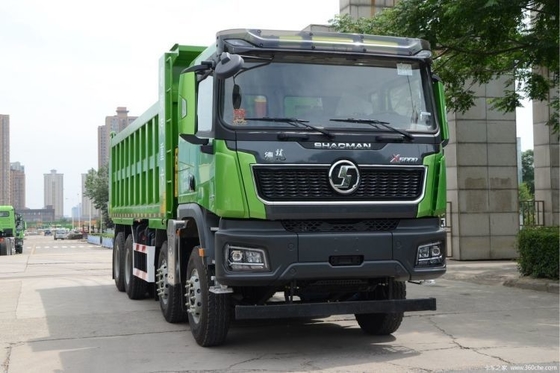 Prendi un Shacman Delon X5000 8X4 Dump Truck con 430 cavalli e sistema multimediale