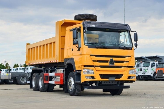 400hp Sinotruk HOWo V7 Heavy Truck 6X4 Dump Truck con sedile del conducente sospensione a aria