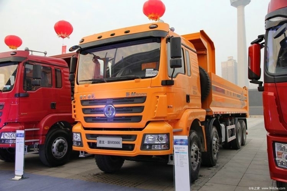 Professional Diesel Hot Second-Hand Shacman Delong M3000 336 HP 8X4 7.4 M Camioni scaricatori