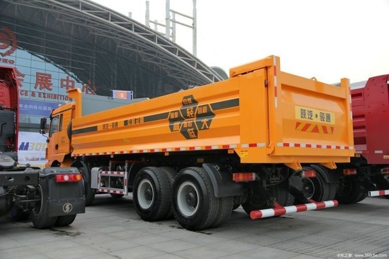 Professional Diesel Hot Second-Hand Shacman Delong M3000 336 HP 8X4 7.4 M Camioni scaricatori